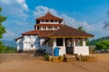 Lankathilake temple near Kandy, Sri Lanka Royalty Free Stock Photo