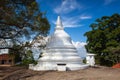 Lankatilaka Vihara is an ancient Buddhist temple situated in Udunuwara of Kandy, Sri Lanka Royalty Free Stock Photo