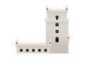 A lankmark nearby the sea in Lisbon Portugal, Belem Tower Royalty Free Stock Photo