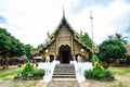 Lanna style church in the Phuttha Eoen temple