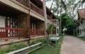 Lanna style houses with thai garden in Phuket Thailand