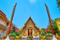 The Lanna style Ubosot of Wat Phra Singh, Chiang Rai, Thailand Royalty Free Stock Photo