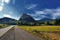 Lanscape of the castle Hochosterwitz Austria