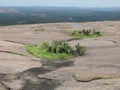 View from atop Enchanted Rock Texas