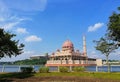 Amazing lanscape view of Lakeside Putrajaya, presint 2, Putrajaya Royalty Free Stock Photo