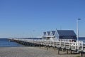 Busselton Jetty in Busselton city in Western Australia Royalty Free Stock Photo