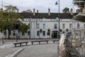 Lansdowne Strand Hotel viewed from outside the library Royalty Free Stock Photo