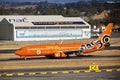 Lanseria Airport - SAA - Mango - Boeing 737-8BG Royalty Free Stock Photo