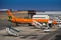 Lanseria Airport - SAA - Mango - Boeing 737-8BG Royalty Free Stock Photo