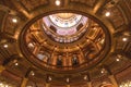 Lansing Michigan Capitol Rotunda Interior View Royalty Free Stock Photo