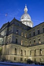 Lansing, Michigan - State Capitol Royalty Free Stock Photo