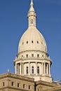 Lansing, Michigan - State Capitol Royalty Free Stock Photo