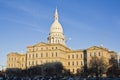 Lansing, Michigan - State Capitol Royalty Free Stock Photo