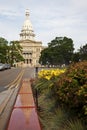 Lansing, Michigan - State Capitol Building Royalty Free Stock Photo