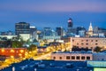 Lansing, Michigan, USA Downtown Skyline Royalty Free Stock Photo