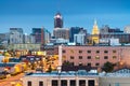 Lansing, Michigan, USA Downtown Skyline Royalty Free Stock Photo