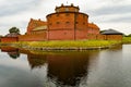 Lansskrona citadell in skane sweden Royalty Free Stock Photo