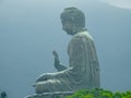 Tian Tan Buddha giant statue Royalty Free Stock Photo