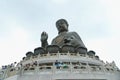 Tian Tan Buddha statue at Po Lin Monastery Royalty Free Stock Photo