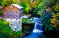 Lanterman's Mill in the Fall Royalty Free Stock Photo