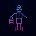 Lantern, adventure nolan icon. Simple thin line, outline vector of adventure icons for ui and ux, website or mobile application