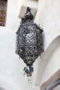 Lantern in Bran Castle in Brasov, Romania Royalty Free Stock Photo