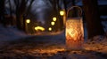 lantern candle bag