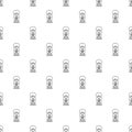 Lantern candle pattern vector seamless Royalty Free Stock Photo