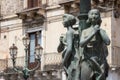 Lantern decoration in Paterno, Sicily island