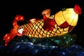 Lantern Festival decoration night view in National Chiang Kai-shek Memorial Hall