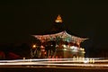 Lantern Festival decoration night view in National Chiang Kai-shek Memorial Hall