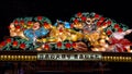 Lantern floats for Nebuta Festiva in Aomori, Japan