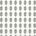 Lantern, gift card or cloth, pattern, repeating pattern, Royalty Free Stock Photo