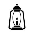 Lantern icon vector design template basic RGB Royalty Free Stock Photo