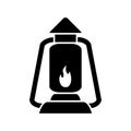 Lantern icon vector design template basic RGB Royalty Free Stock Photo