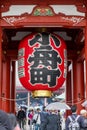 Lantern in Kannon Temple Sensoji in Tokyo