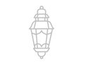 lantern light background with low opacity Royalty Free Stock Photo