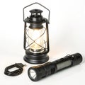 Lantern lighting fixture illuminated as flashlight on white background Royalty Free Stock Photo