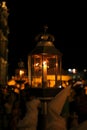 Lantern at night on a Easter parade in Oaxaca, Mexico Royalty Free Stock Photo