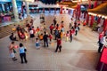 Lantern parade at Thean Hou Temple, Kuala Lumpur Royalty Free Stock Photo