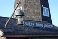 Lantern from the Salty Dawg Saloon Homer, Alaska, United States Royalty Free Stock Photo