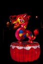 Lantern in the shape of a symbol of the year - Dragon. Chinese zodiac animals.