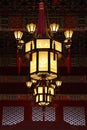 Lantern on Tiananmen Gatetower Royalty Free Stock Photo