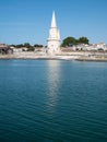 The lantern tower in La Rochelle, France.