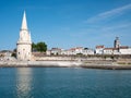 The lantern tower in La Rochelle, France.