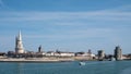 The lantern tower in La Rochelle, France.