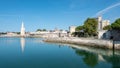 The lantern tower in La Rochelle, France.