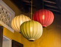 Lanterns at Chua Ong Pagoda in Hoi An, Vietnam Royalty Free Stock Photo