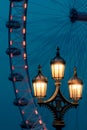 Lanterns and the ferris wheel