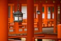 Lanterns at Itsukushima Shrine